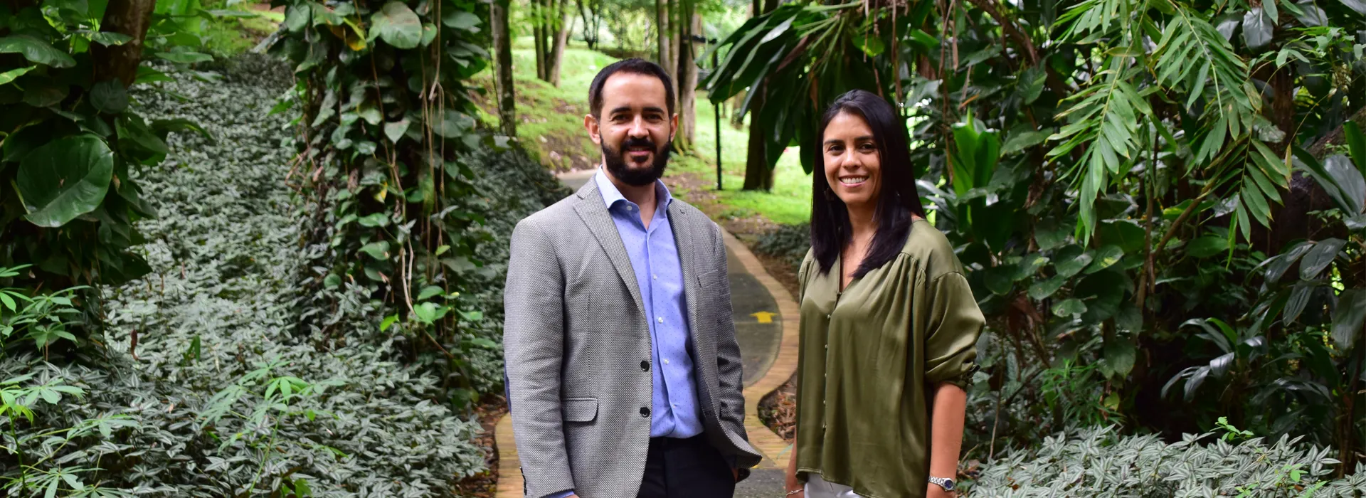 Lya Paola Sierra y Pavel Vidal, profesores de la Javeriana Cali