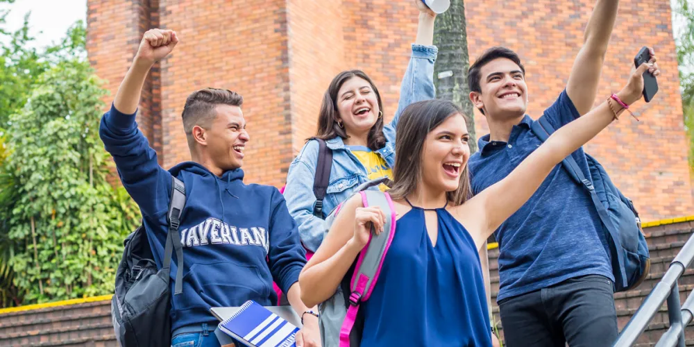 Estudiantes de la carrera de Mercadeo Javeriana Cali