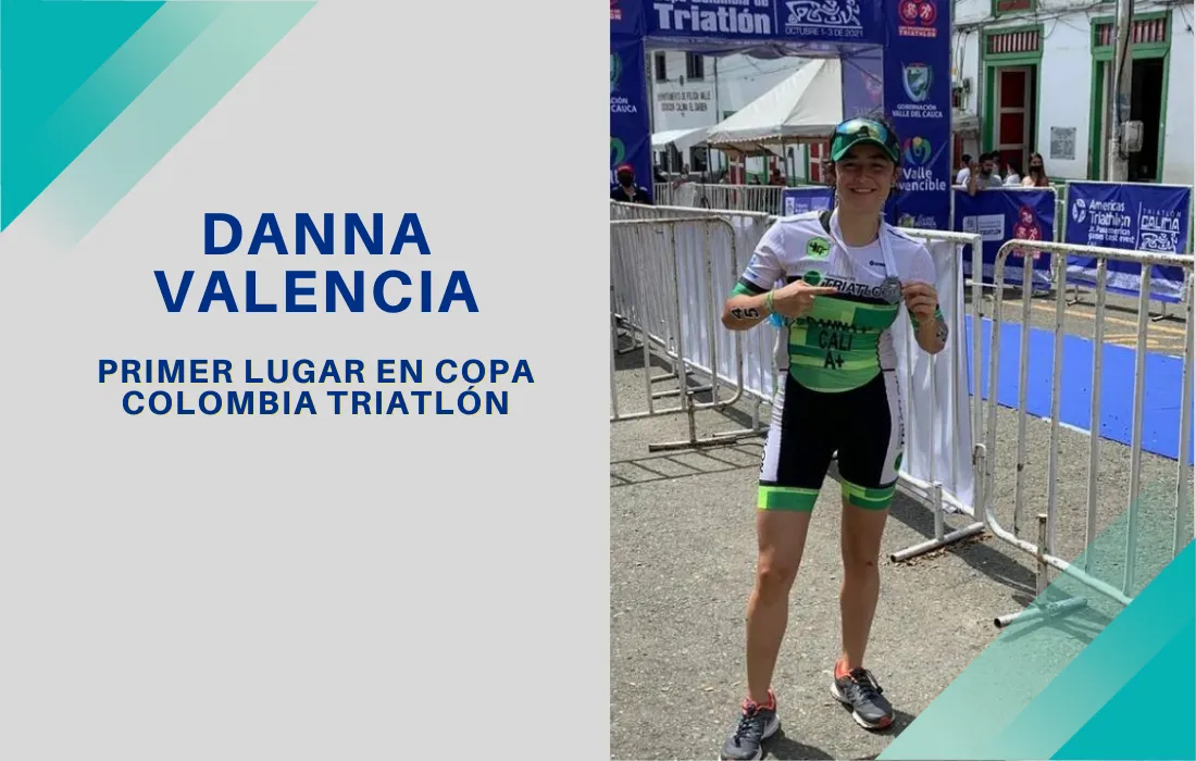 estudiante de Comunicación triatlón