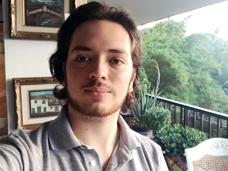 Mauricio Frieri Bustos, estudiante de Matemáticas Aplicadas
