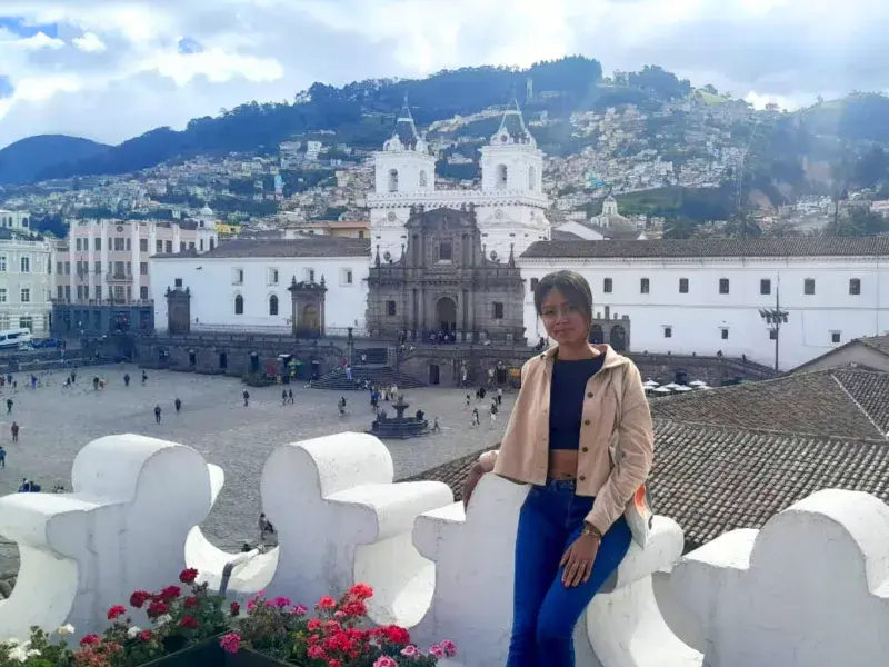 Gianluca Galeano y Laura Zamora, estudiantes de Mercadeo que aprovecharon la experiencia javeriana para su futuro profesional