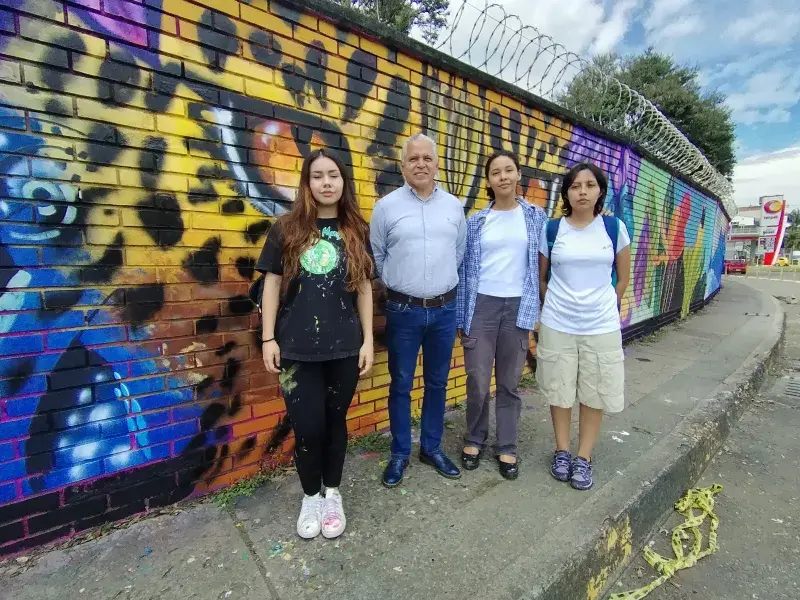 Mural magia y biodiversidad del Valle del Cauca