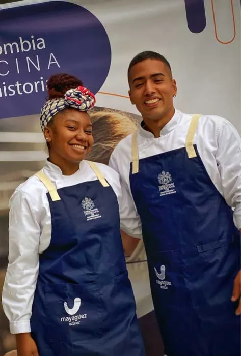 Estudiantes de Gastronomía y Artes Culinarias obtuvieron el segundo lugar del concurso internacional Colombia cocina su historia