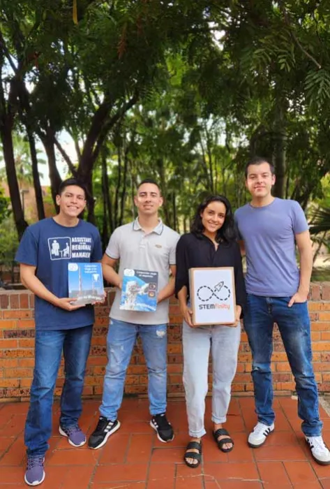 Estudiantes javerianos crean prototipo para incentivar el estudio de carreras STEM en Colombia
